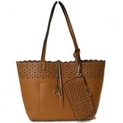 Mindy Reversible Cut Out Tote