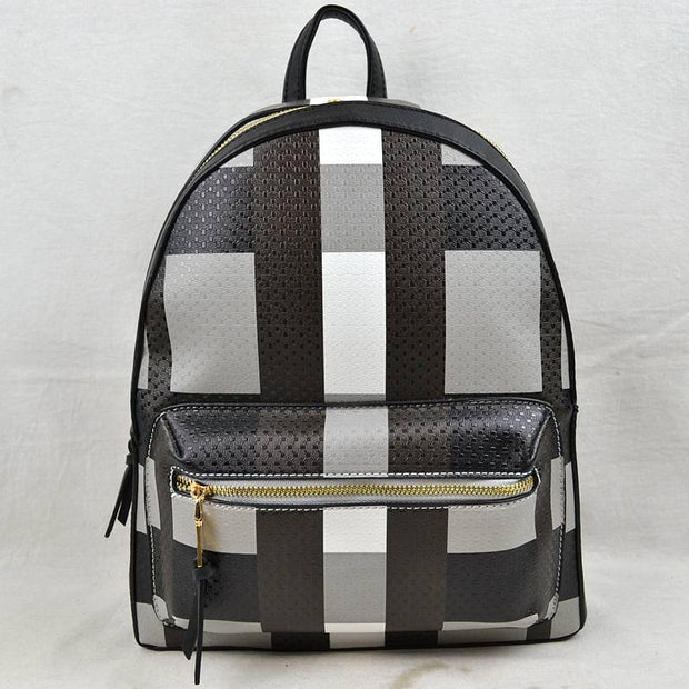 Wesley Plaid Backback