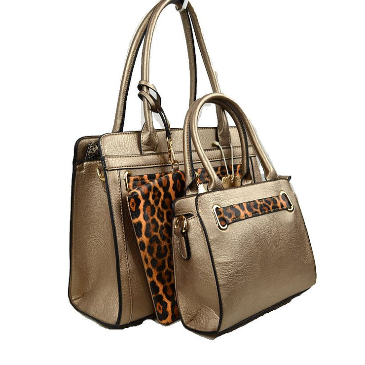 Sidney Leopard Tote