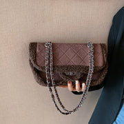 Shearling Satchel