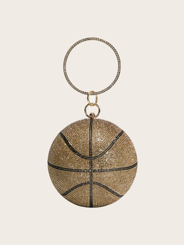 Rhinestone Basketball Handbag Must have for the Sports Lover