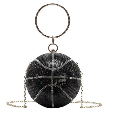 Rhinestone Basketball Handbag Must have for the Sports Lover