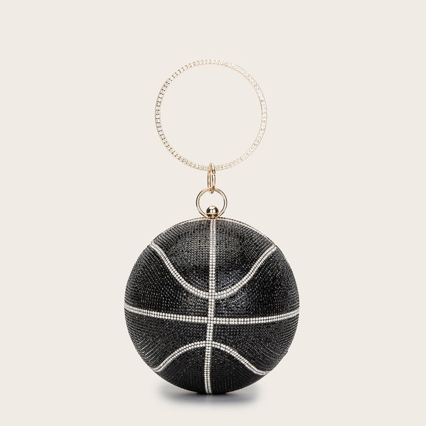 Rhinestone Basketball Handbag Must have for the Sports Lover