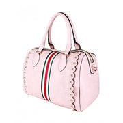 Virginia Satchel with Stripe