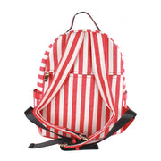 Zoey Linen Striped Backpack