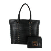 Janice Cut Out Tote with Matching Waist Bag