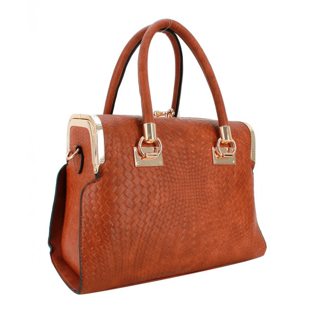 Syd Textured Satchel