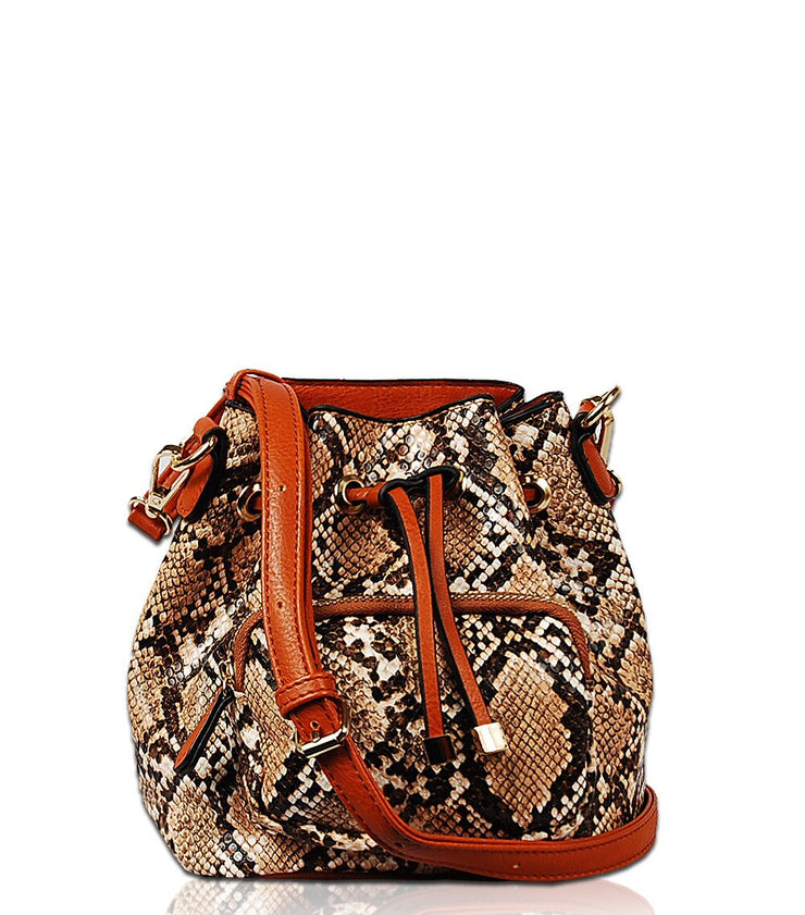 Affordable, trendy Snakeskin Vegan Leather Crossbody Handbag Purse – Zronia