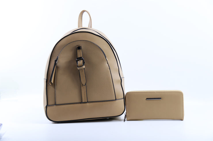 Nelani Backpack with Buckle, Wallet included