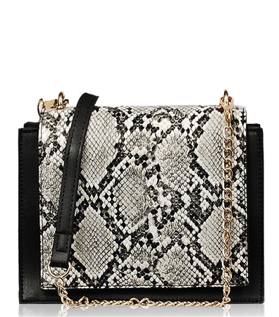 Melany Snakeskin Crossbody