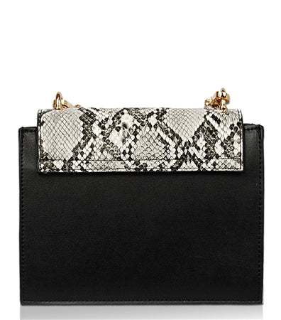 Melany Snakeskin Crossbody