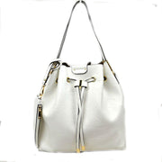 Deanna Drawstring Bucket Bag Satchel