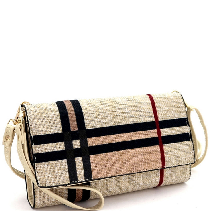 Myakka Plaid Wallet/Crossbody